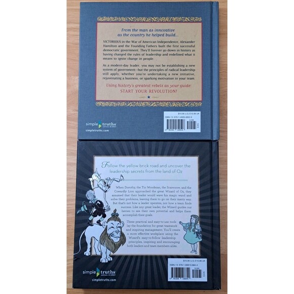 The Leadship Secrets of Oz & The Leadership Secrets of Hamilton Hardback Books - Picture 6 of 6